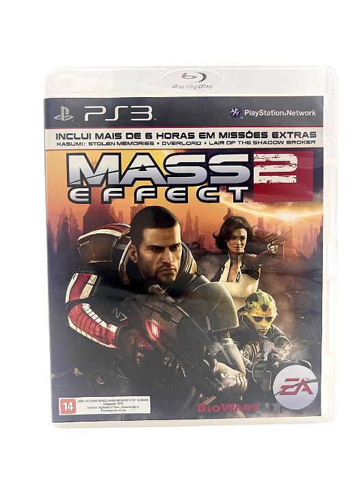 Jogo Mídia Física PS3 - Mass Effect 2