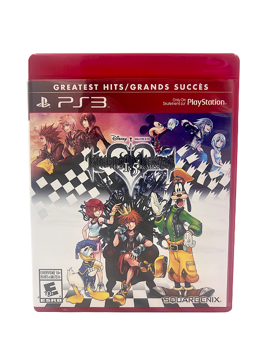 Jogo Mídia Física PS3 - Kingdom Hearts HD 1.5 Remix