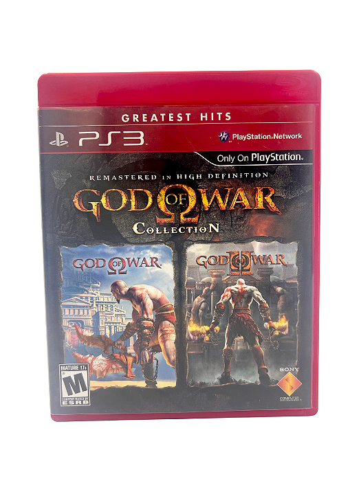 Jogo Mídia Física PS3 - God of war Collection