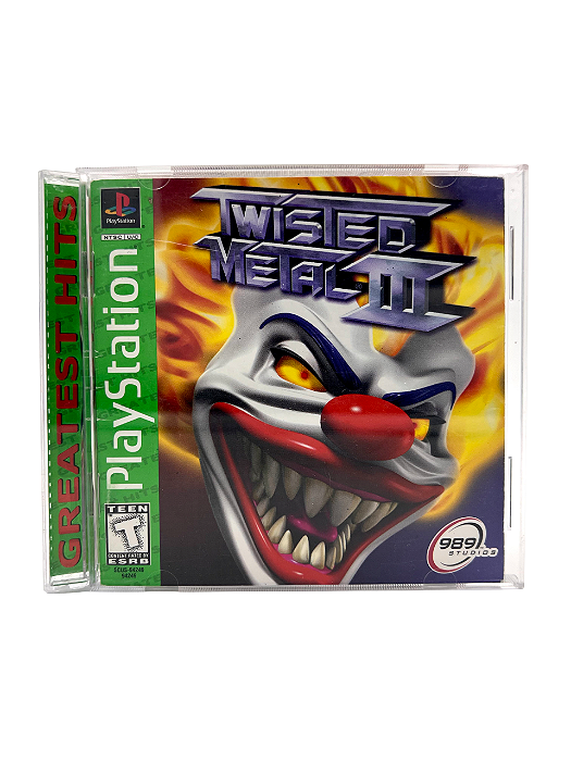 Jogo Mídia Física PS1 - Twisted Metal 3
