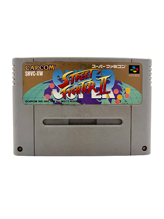 Jogo Super Famicom - Super Street Fighter 2 Loose Japones