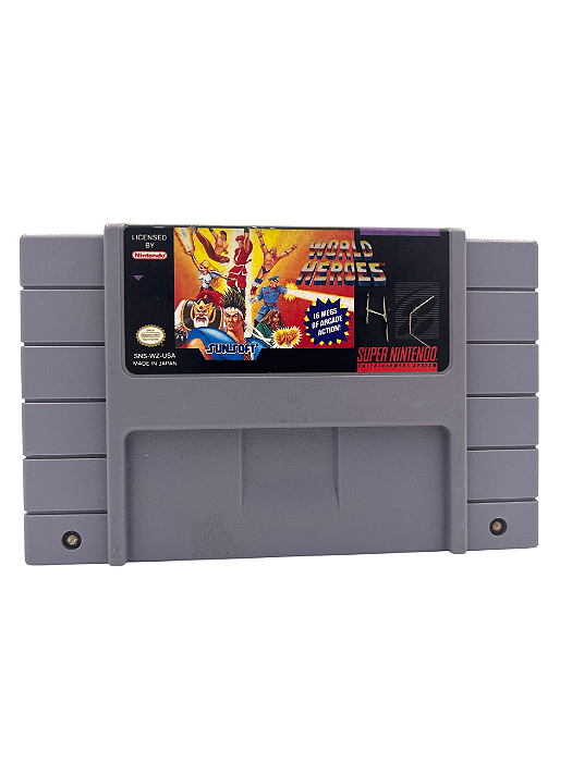 Jogo Super Nintendo - World Heroes