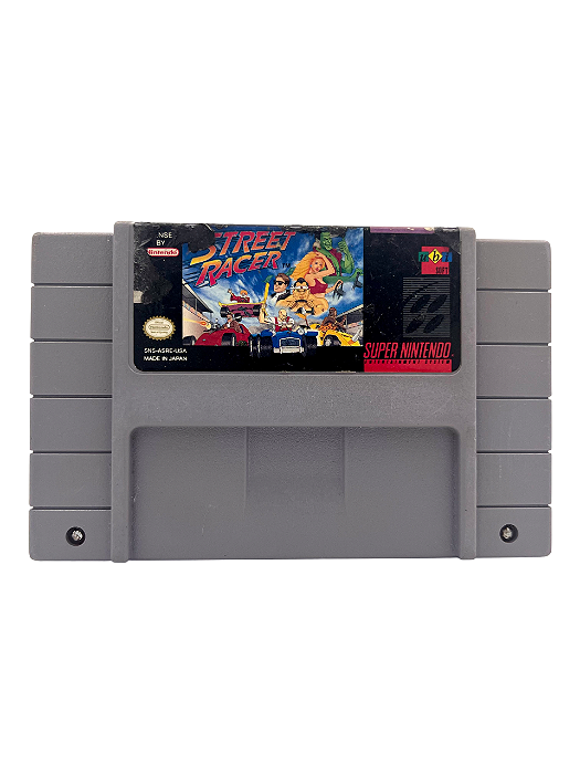 Jogo Super Nintendo - Street Racer
