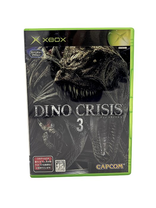 Jogo Mídia Física Xbox Classico - Dino Crisis 3 JP