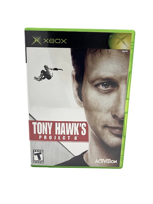 Jogo Mídia Física Xbox Classico Tony Hawk Project 8