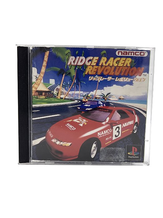 Jogo Mídia Física PS1 - Ridge Racer Revolution JP