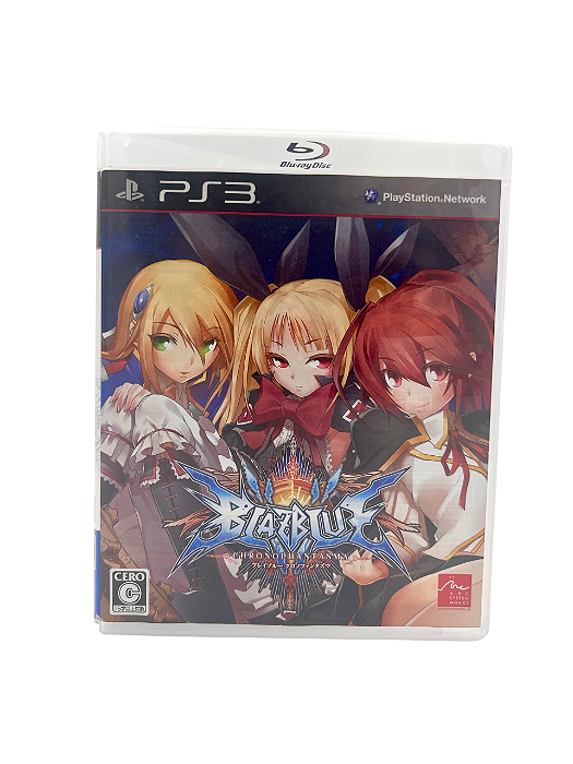 Jogo Mídia Física PS3 - BlazBlue Chronophantasma Japones