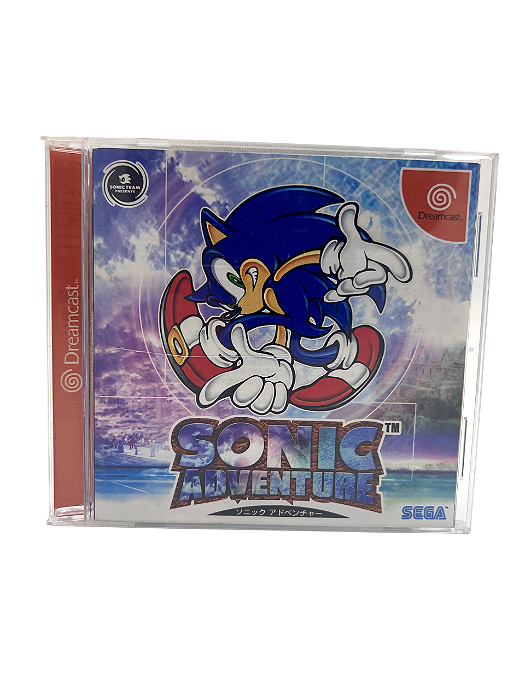 Jogo Mídia Física Dreamcast - Sonic Adventure Japones