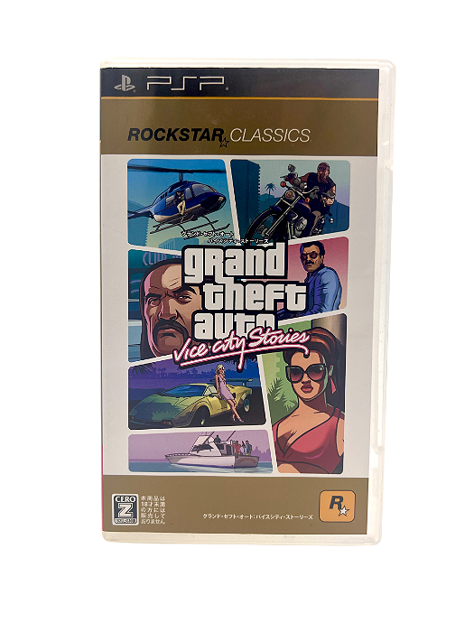 Jogo Mídia Física PSP - GTA Vice City Stories Japones