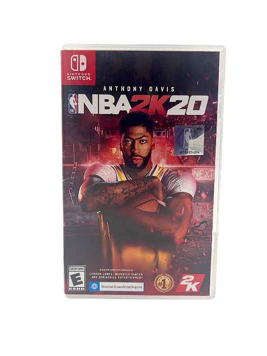 Jogo Mídia Física Nintendo Switch - NBA 2K20