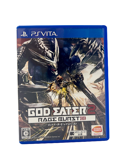 Jogo Mídia Física PSVITA - God Eater Rage Burst 2 Japones