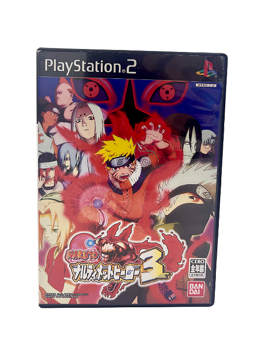 Jogo Mídia Física PS2 - Naruto 3 Japones