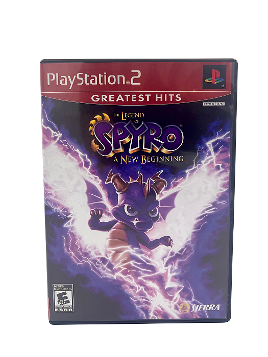 Jogo Mídia Física PS2 - Spyro a New Beginning