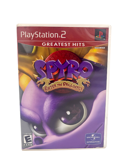 Jogo Mídia Física PS2 - Spyro Enter the Dragonfly