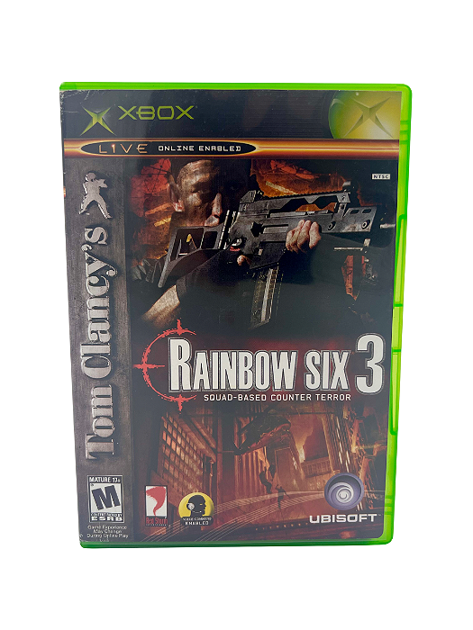 Jogo Mídia Física Xbox Classico - Rainbow Six 3