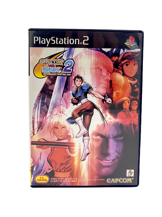 Jogo Mídia Física PS2 - Capcom VS Snk 2 JP