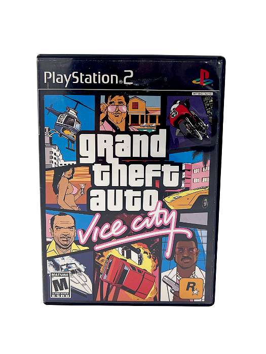 Jogo Mídia Física PS2 -GTA Vice City