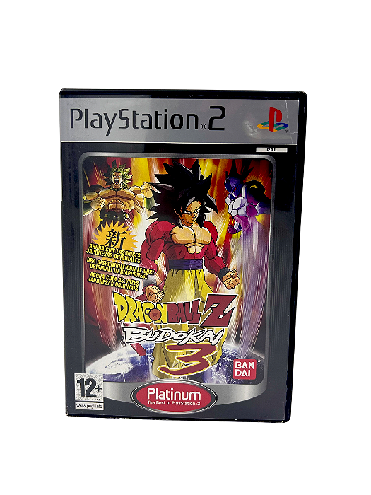 Jogo Mídia Física PS2 -Dragon Ball Budokai 3 EU