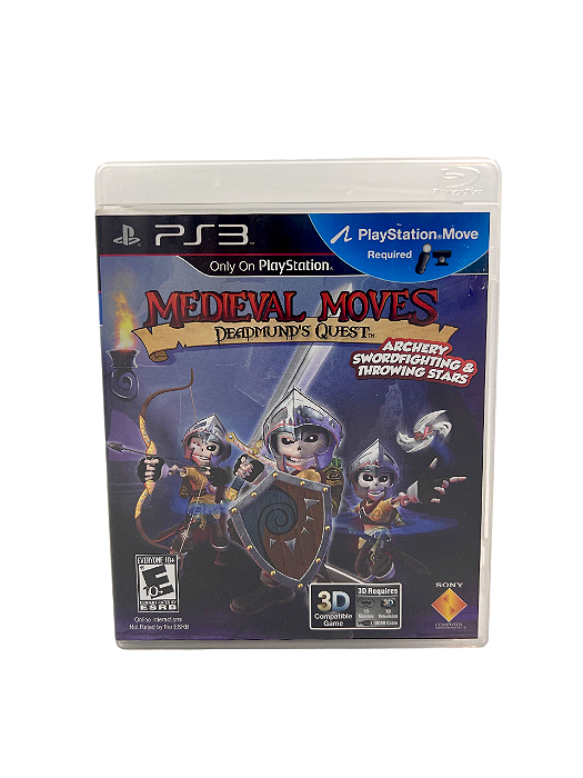 Jogo Mídia Física PS3  - Medieval Moves Deadmund's Quest