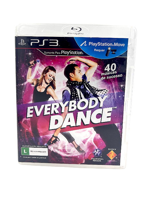 Jogo Mídia Física PS3  - Everybody Dance