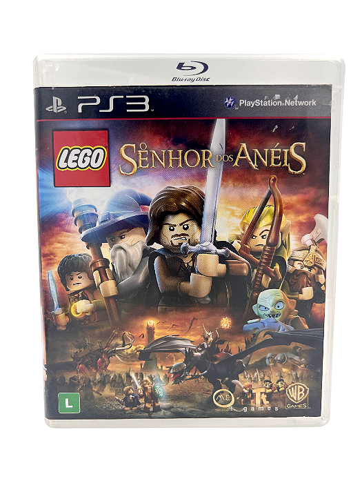 Jogo Mídia Física PS3  - LEGO Senhos dos Anéis