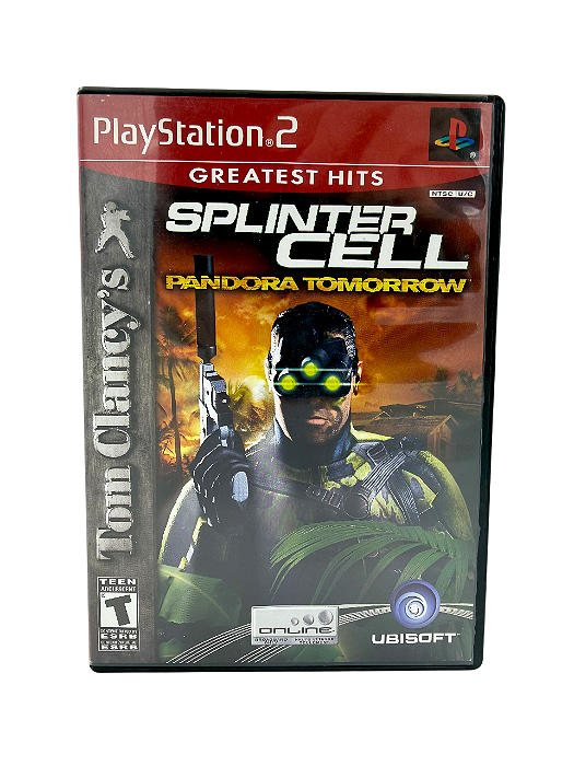 Jogo Mídia Física PS2 - Splinter Cell Pandora Tomorrow