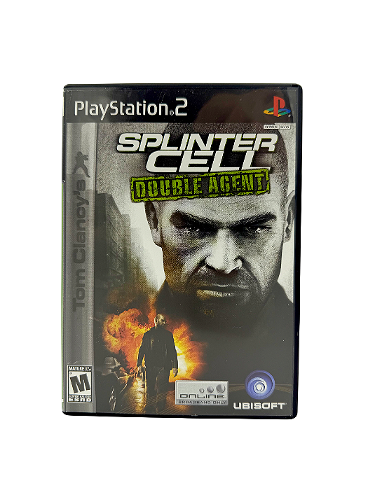 Jogo Mídia Física PS2 - Splinter Cell Double Agent