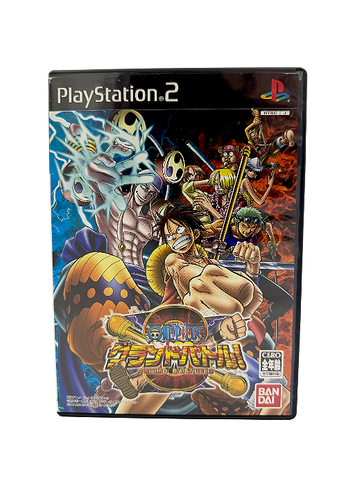 Jogo Mídia Física PS2 - One Piece Grand Battle 3 JP