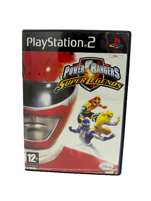 Jogo Mídia Física PS2 - Power Rangers Super Legends EU