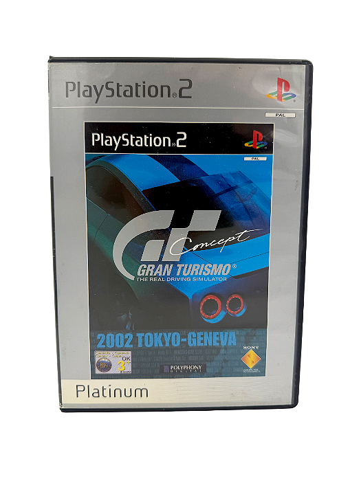 Jogo Mídia Física PS2 - Gran Turismo 2002 Tokyo Geneva EU