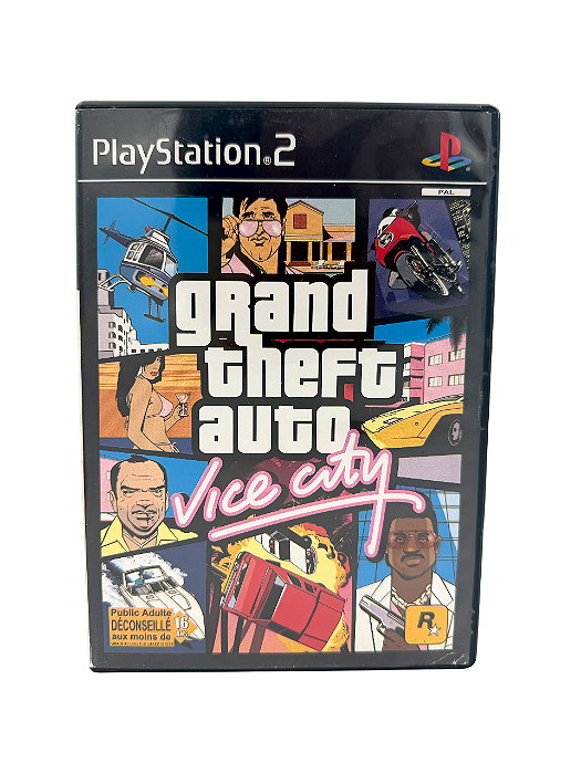 Jogo Mídia Física PS2 -GTA Vice City EU