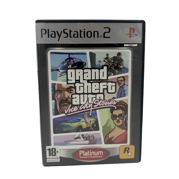 Jogo Mídia Física PS2 GTA Vice City Stories EU