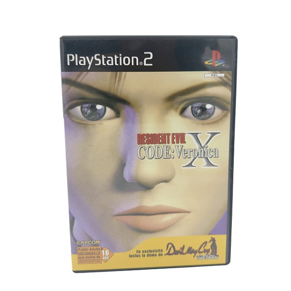 Jogo Mídia Física PS2 Resident Evil Code Veronica EU