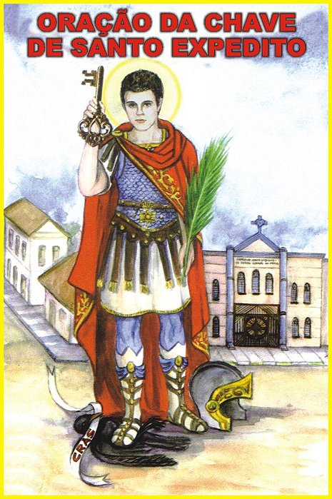 A chave de Santo Expedito - Milheiro de Santinhos