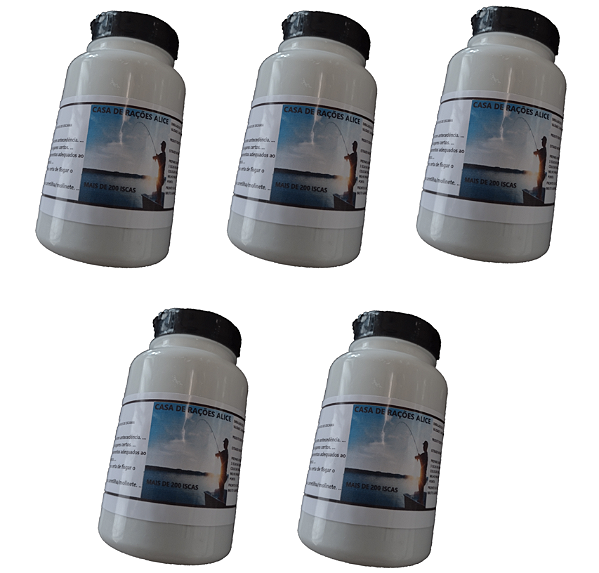 5-Massinha Para Piau Piapara Tilapia LAMBARI MANDI CARPA PACU PIRARARA TAMBAQUI Com Atrativo Feronomio