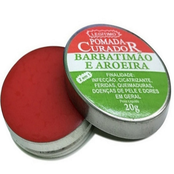 POMADA CURADOR BARBATIMÃO COM AROEIRA POMADA DE BABATIMÃO COM AROEIRA CUREDERMY