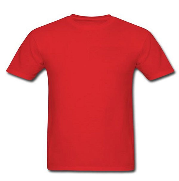 10 CAMISAS COR VERMELHA