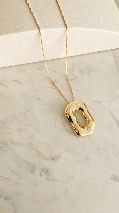 Colar Orgânico Vazado