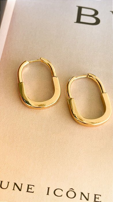 Argola Fina Cravejada