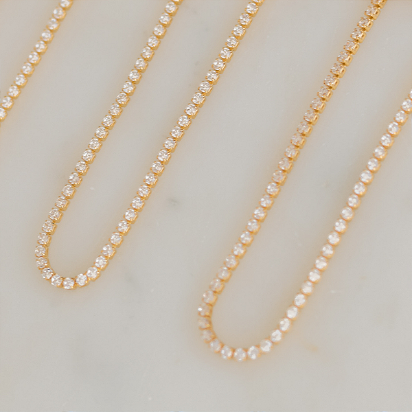 Pulseira Riviera Cravejada com Zircônia