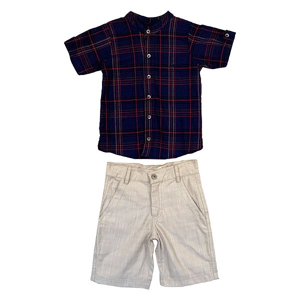 CONJUNTO XADREZ AZUL MARINHO