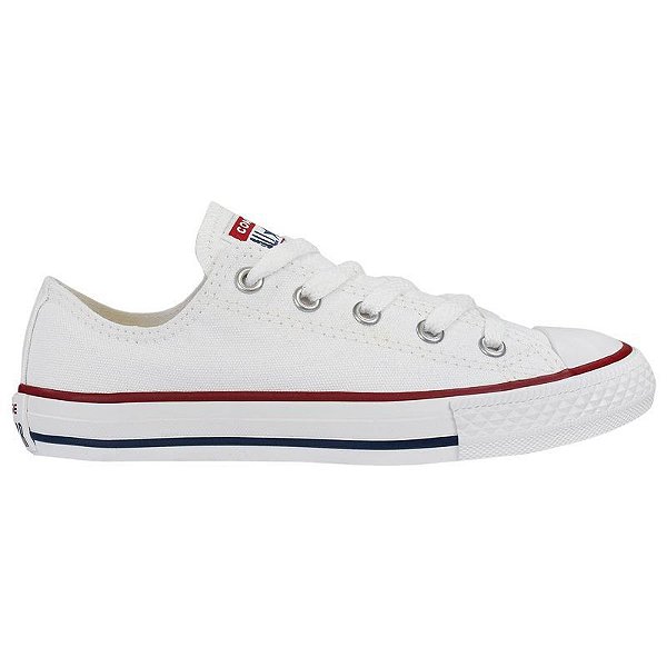 Tênis Converse All Star Chuck Taylor Kids Ox Branco - Infantil