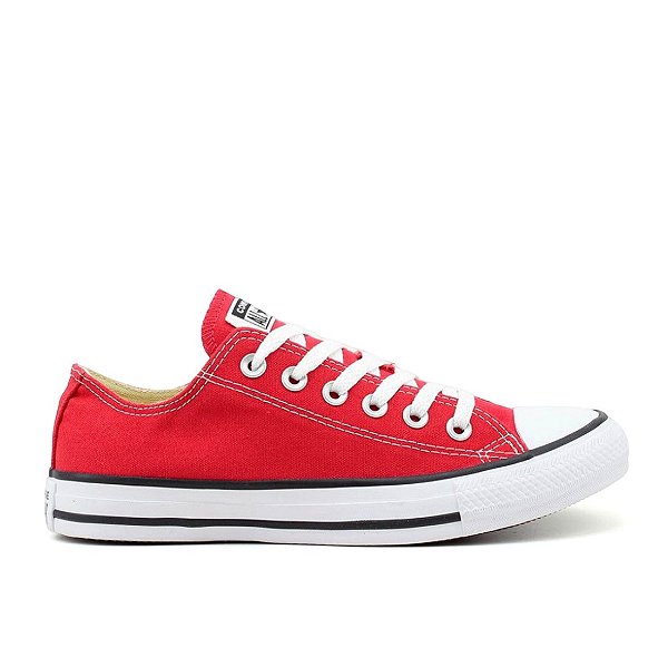 Tênis Converse All Star Chuck Taylor Ox  Vermelho - Unissex