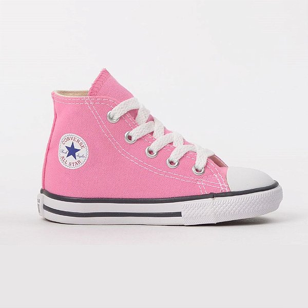 Tênis Converse All Star Chuck Taylor Hi Kids Rosa - Infantil