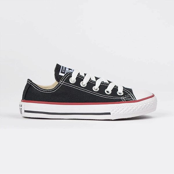 Tênis Converse All Star Chuck Taylor Canvas Preto - Juvenil CK00020007