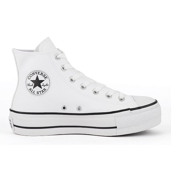 Tênis All Star Chuck Taylor Lift Flatform Branco