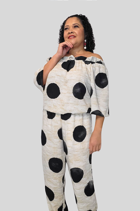 Macacão Plus Size Darla
