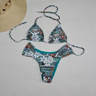 Biquíni Feminino Dupla face com bojo fixo