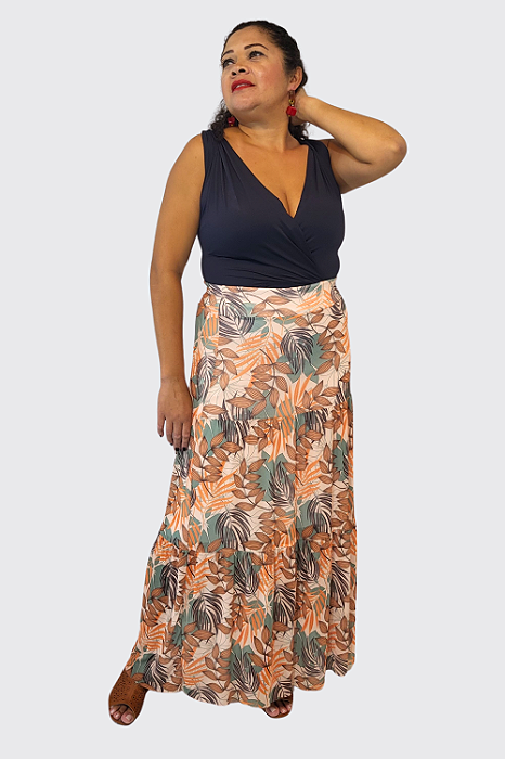 Saia Feminina  Longa Alice