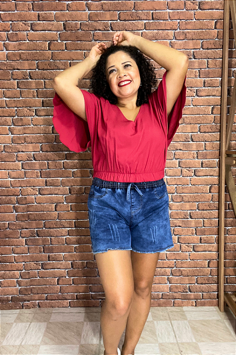 Shorts Jeans Feminino Karol Plus Size